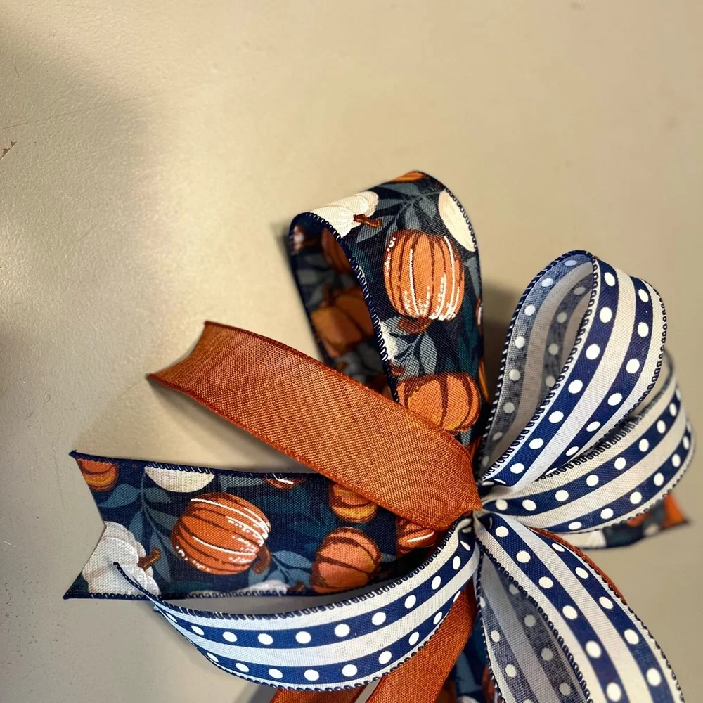 Fall lantern bow - Picture 2 of 6